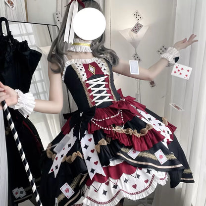 Playing Card Queen Lolita JSK