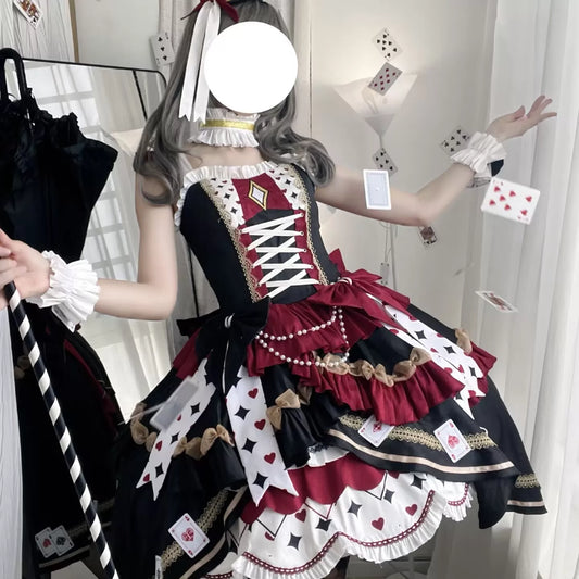 Playing Card Queen Lolita JSK