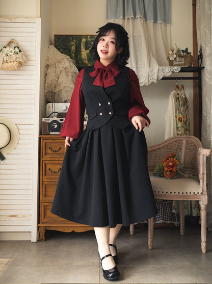 スカート クラシックプリーツ レトロフォレスト