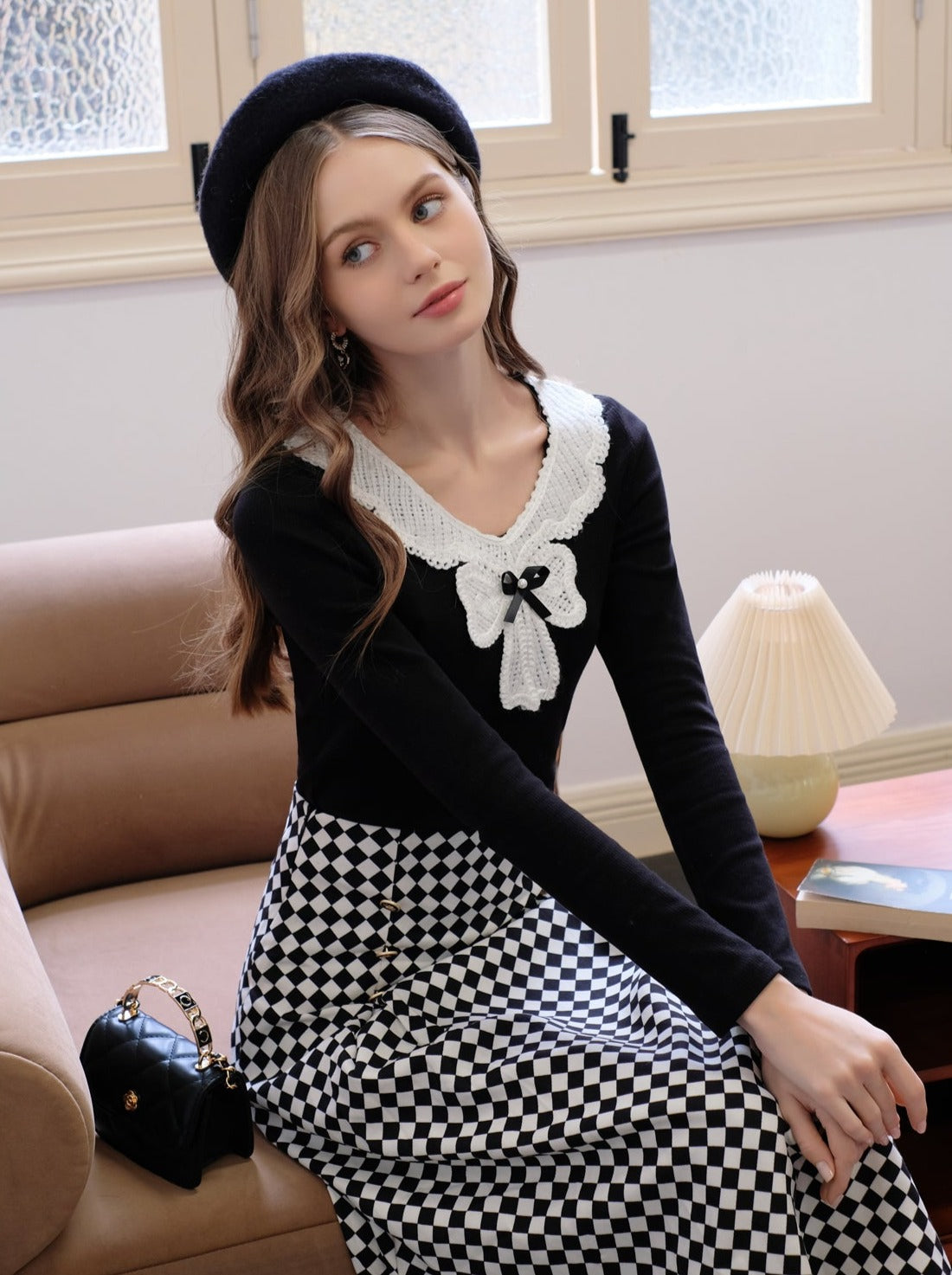 Design Spitzen-Diamantband + Top-Karorock