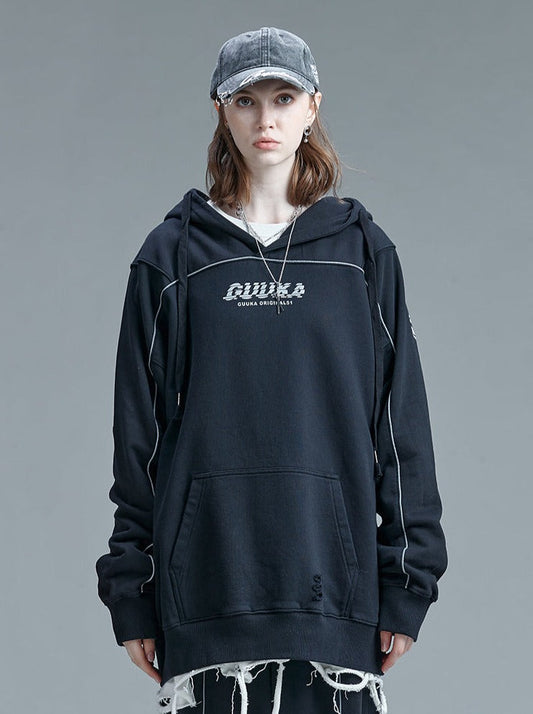 Hoodie Over Mode Street Hooded Hip