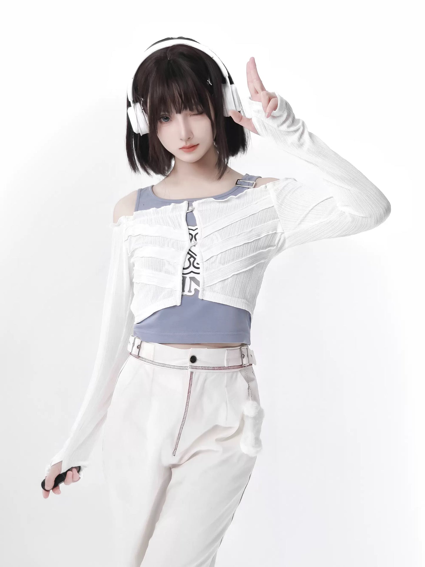 Anzug Farbe Skelett Sommer Jacke Blau Weiß Frische Invasion Sonnenschutz