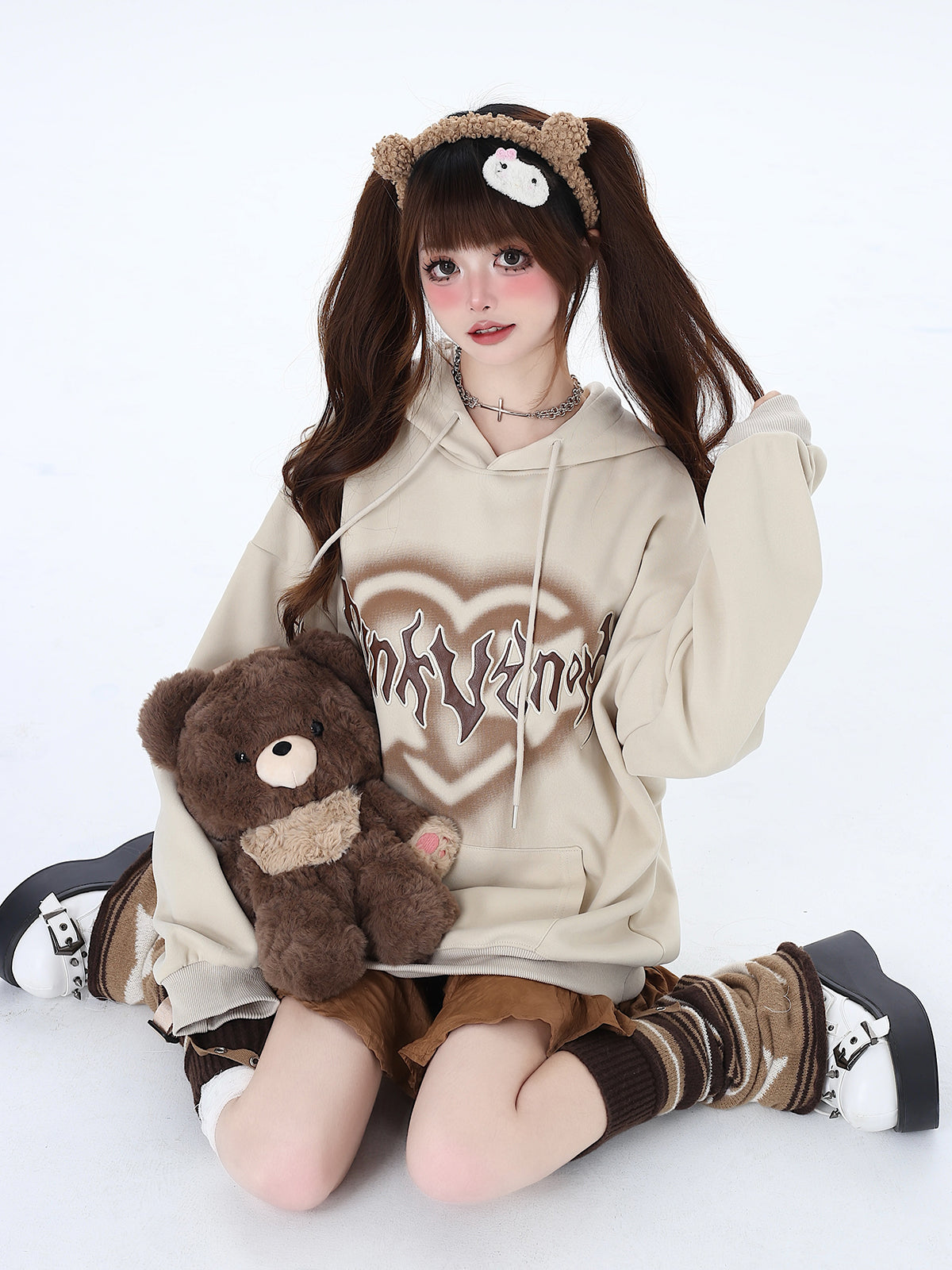 Kapuzenpullover American Cool Oversized Love Letter