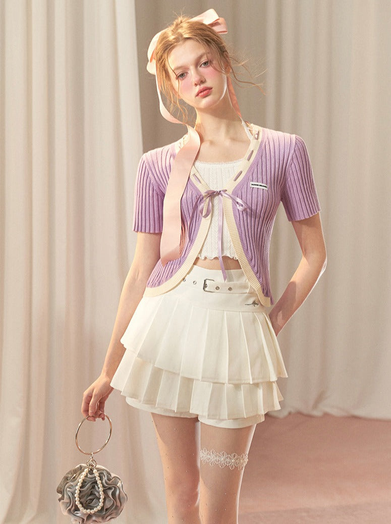 Sweet Tops Stitch Purple Summer Ribbon