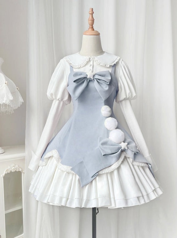 カラースカート ドールサス スウィートロリータトップ ボンボン