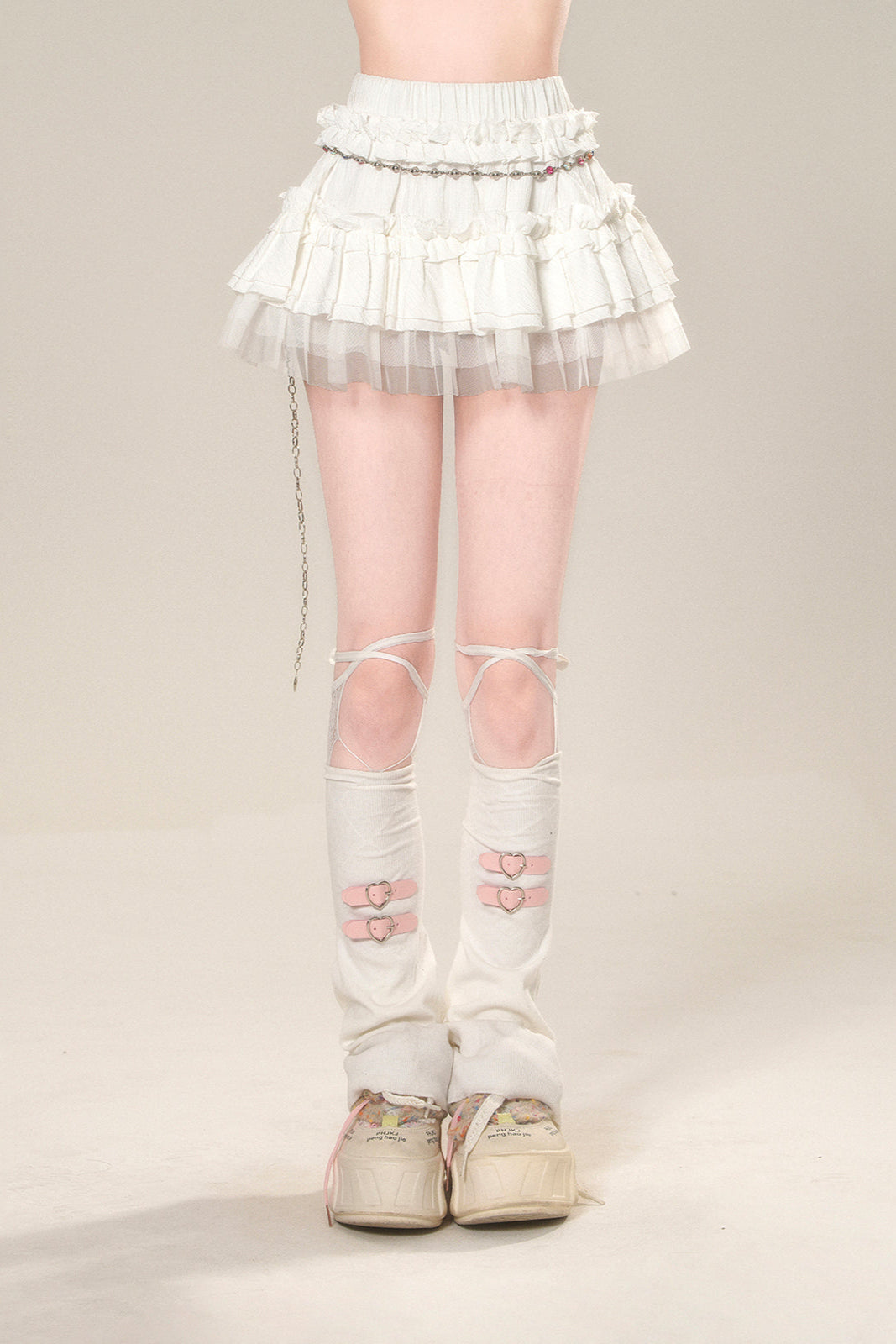 メッシュスカート フロウ ミニ