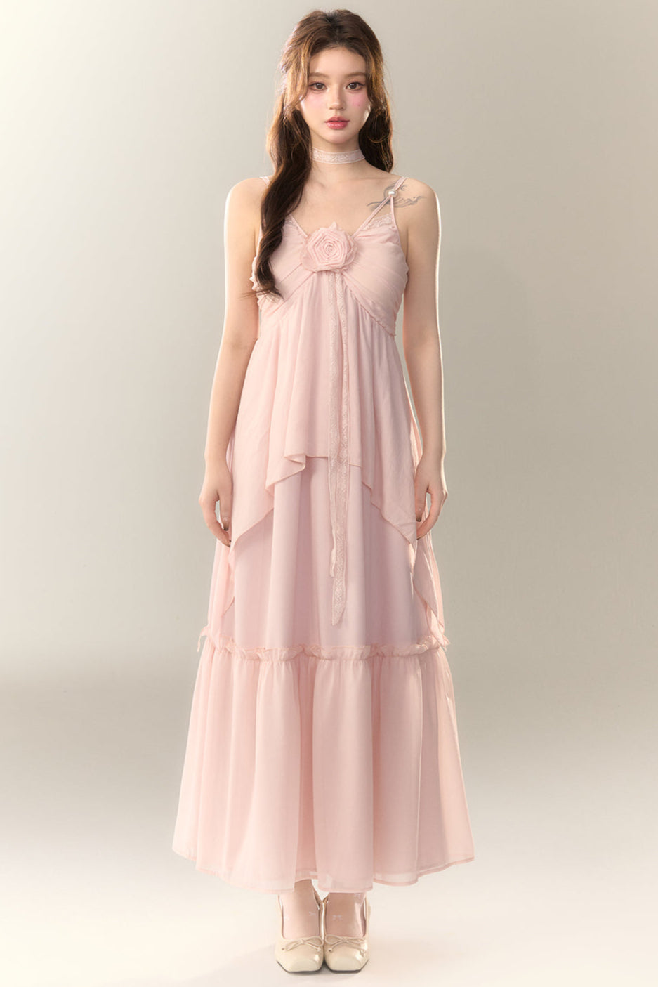 Mondscheinkleid Weiß