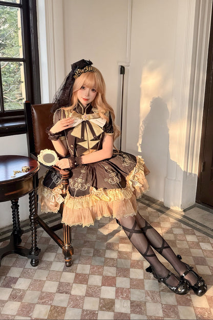 Schalkleid Dark + Cute Lolita