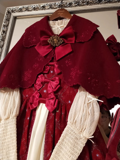 Lolita Cape Dry Doll Antiker Embroy Cape