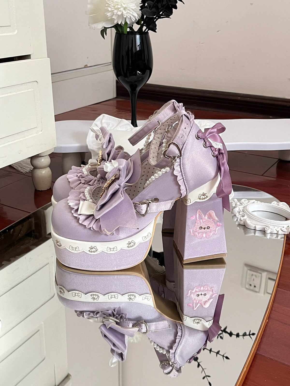 Honey Bear Platform High Heel Lolita Shoes [Pre-Order]