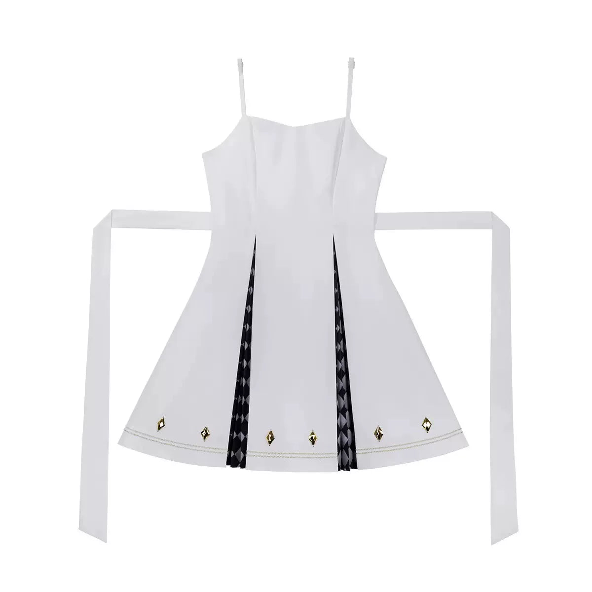 Eye of Truth Gothic Lolita Suspender Dress Set