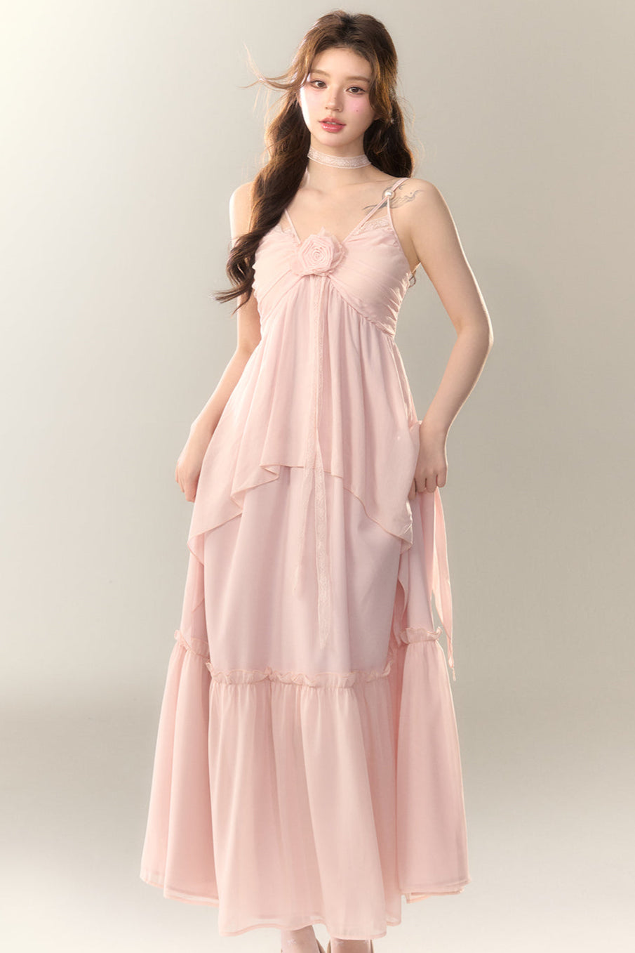 Mondscheinkleid Weiß