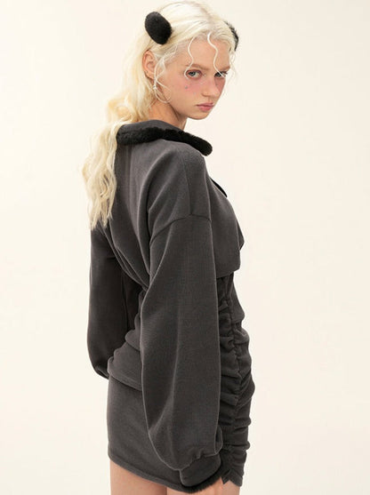 Hot Mod Style Girl Casual Slim Dress