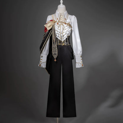 Knight’s Ceremony three-piece outfit displayed on mannequin