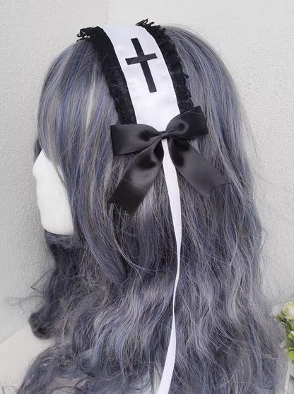 Halloween Schwester Cross Subkultur Kleid Set Lolita