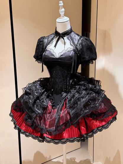 Xiaoxin Swan Overture Lolita Coord Set Dress