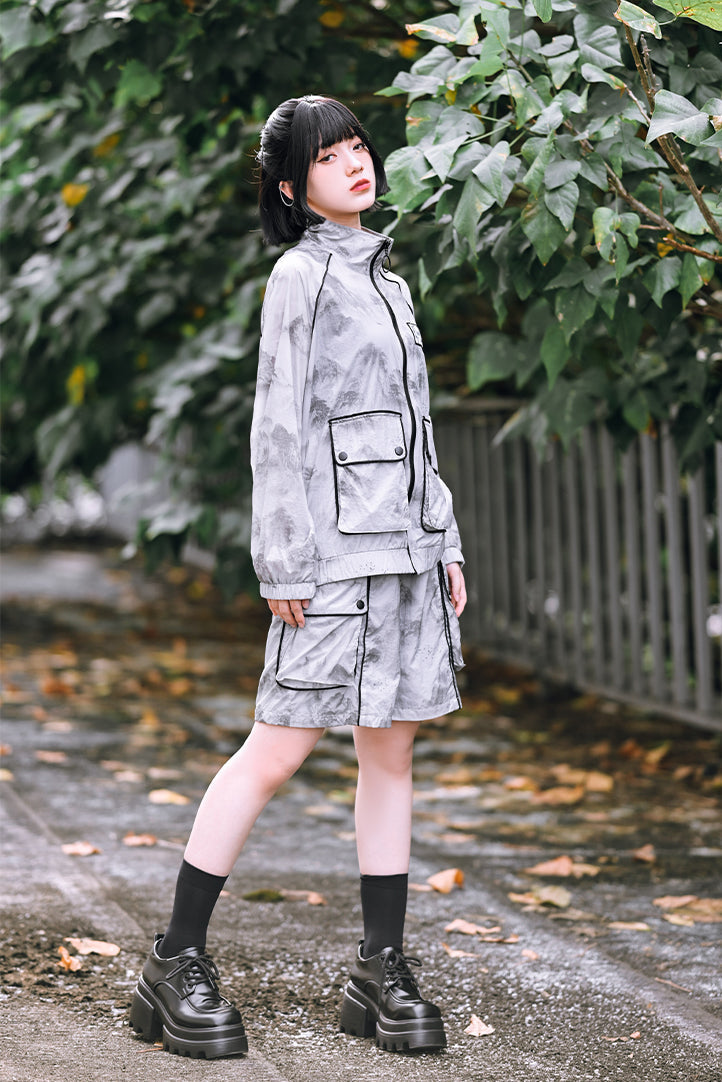 Half Mode Casual Pants + Workwear Jacket