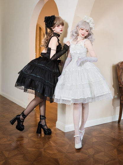 Super Fee Kleid Lolita Prinzessin Hosenträger