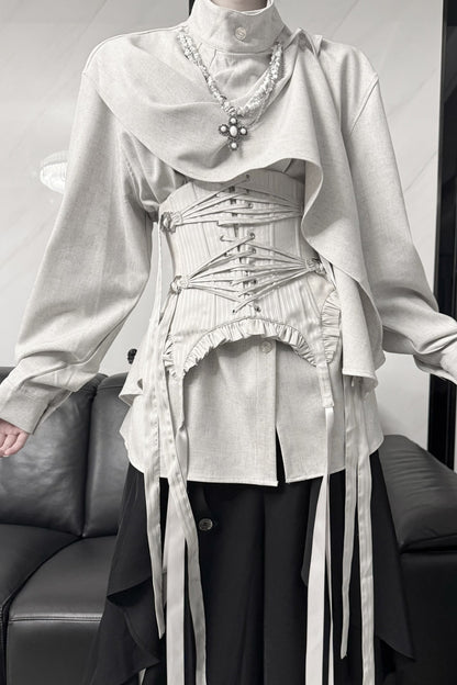 Top Classic Neck Gothic High