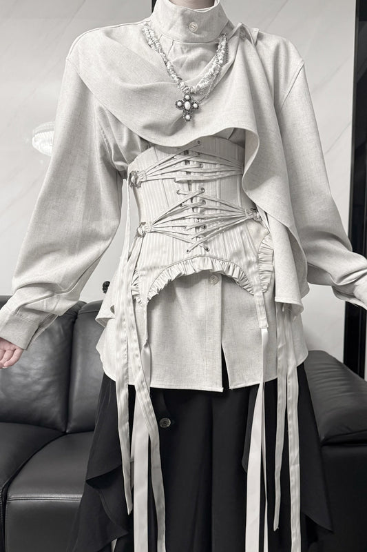 Top Classic Neck Gothic High