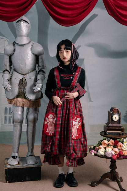 チェックレトロパンツ バルーンサーカス