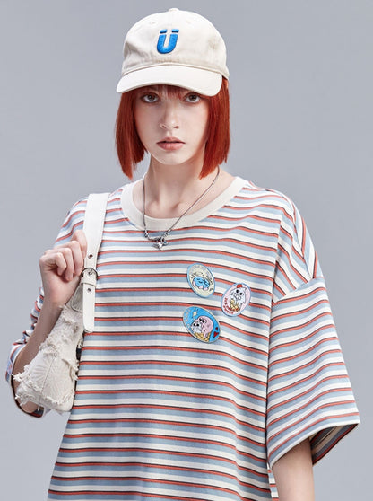 ポップスリムボーダールーズTシャツ