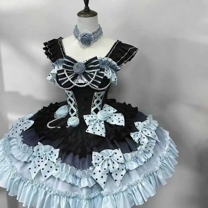 Dessert Chef Bavarois Gradient Train Lolita JSK Dress