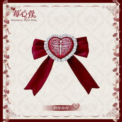 Strawberry Bone Sweet Doll Lolita OP & JSK Dress