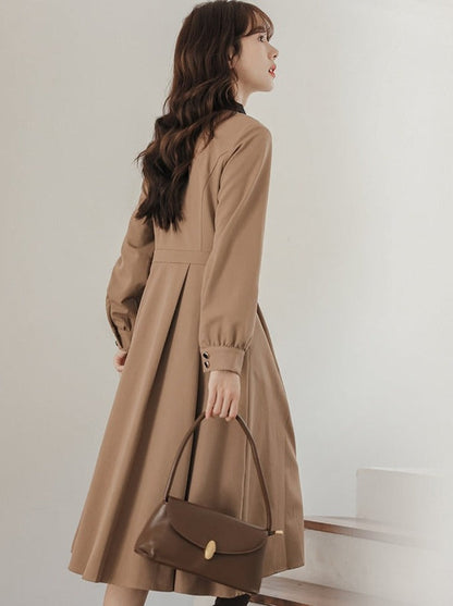 Stil Kleid Französisch Retro Shirt Girly