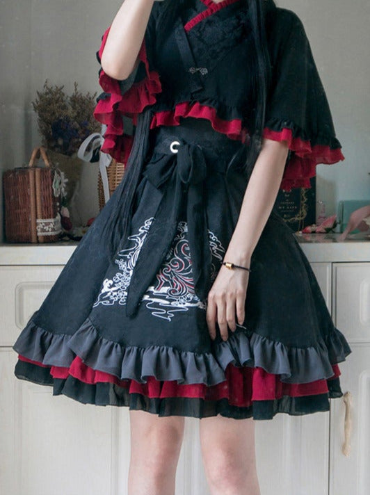 ドレスフォックスローリーエレガントチャイナタセットインテール