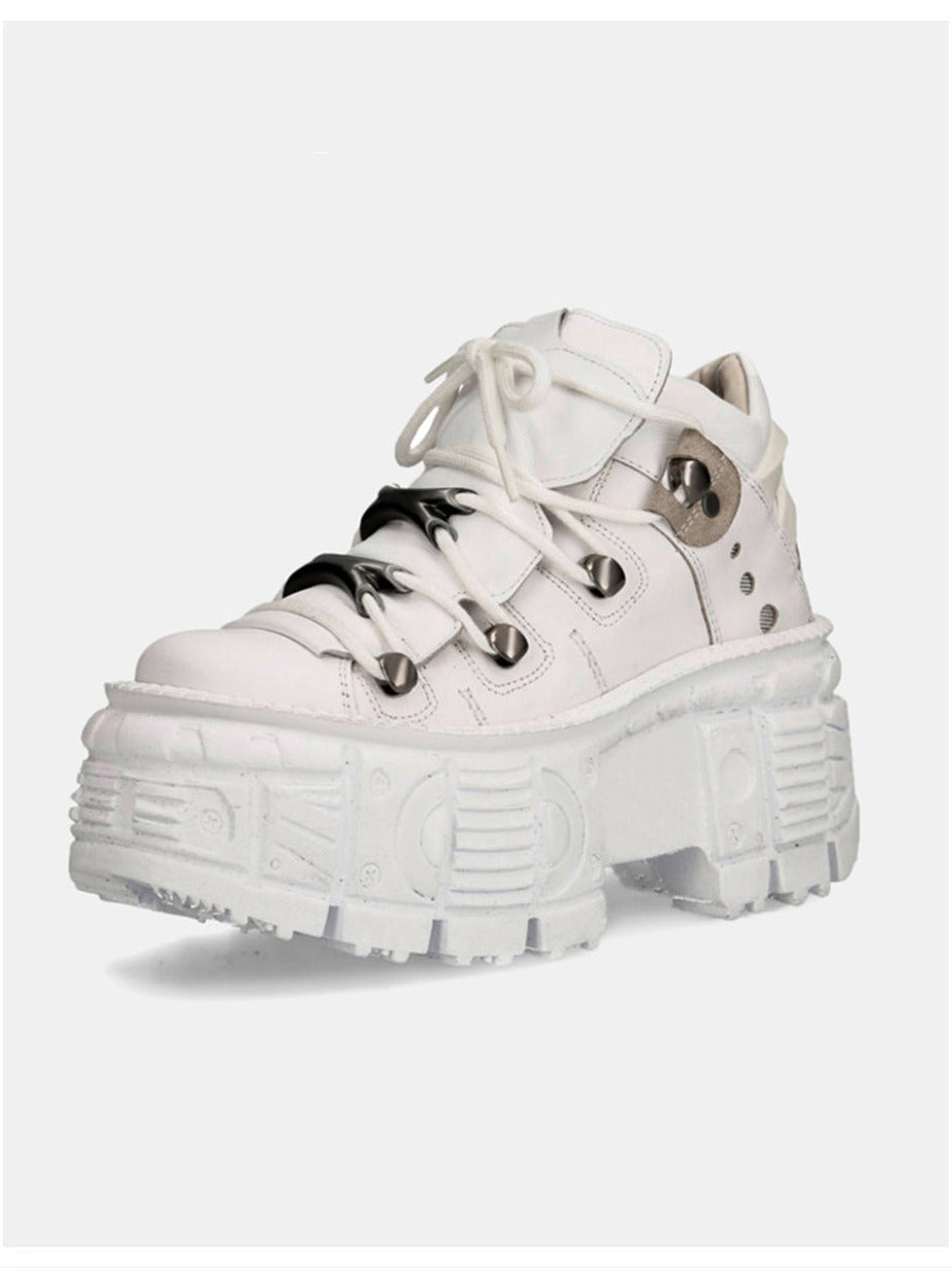 スタイルカットハイダークパンクストリートレトロシューズソールタンク