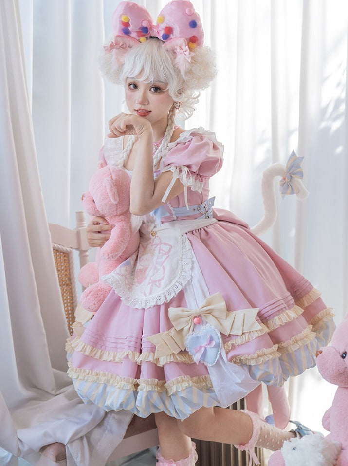 Sweet Dress Lolita Cat Leopard