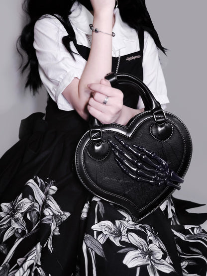 ハートトワイライトインビテーションクロウスカルバッグ