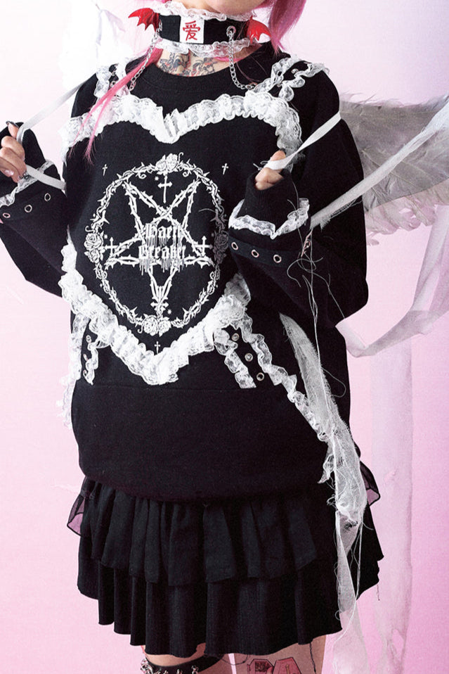 Sweatshirt Heartbreaker Loose