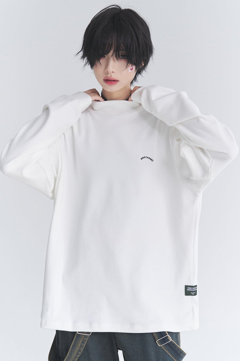 Women's Warm Turtle T-Shirt Gravity Fall/Winter Model Half Fleece Museum