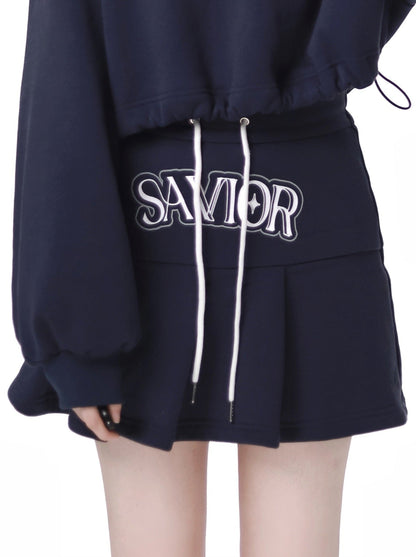 Capricenvy – Blauer College-Anzug im neuen Stil