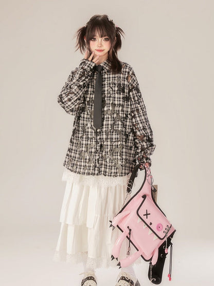 Rock Cake Lace Weiß Pure