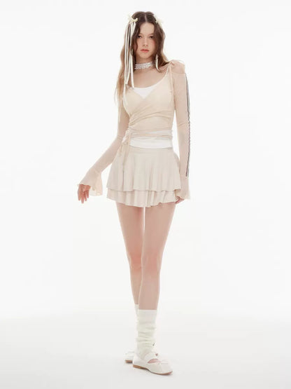 Tops Sweet Shoulder French