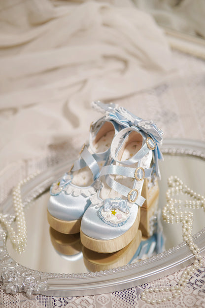 Women's Lolita platform pumps in multiple color options