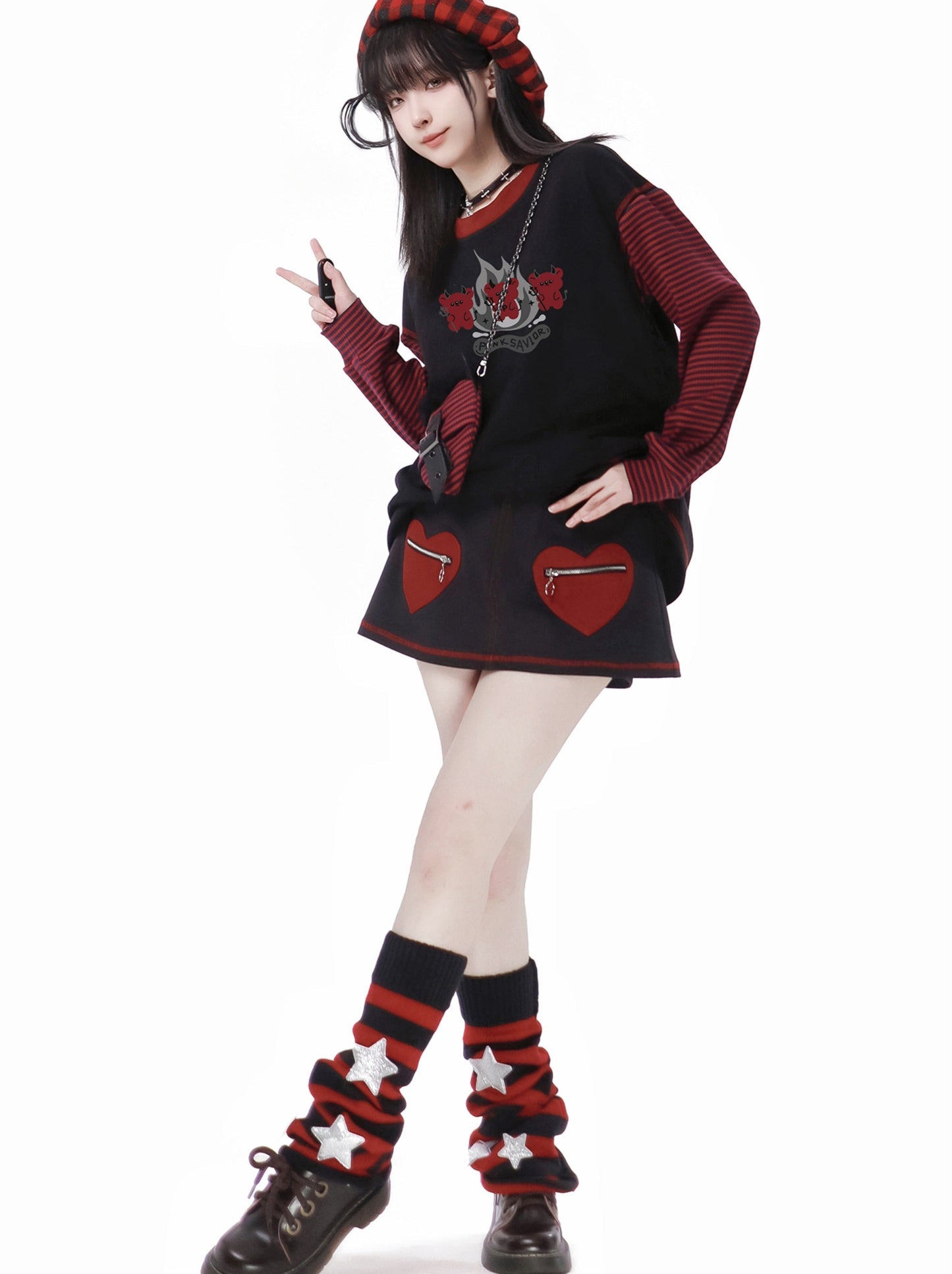 Contrast Bag Color Lost Border Crossbody Paradise