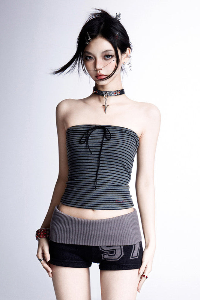 レトロショートパンツ アメリカンニット