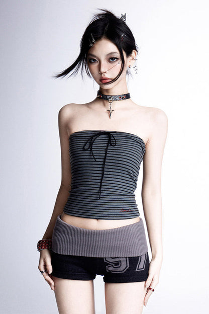 レトロショートパンツ アメリカンニット