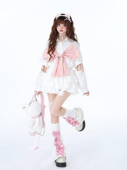 Bow Chic Big Sweet Top Open