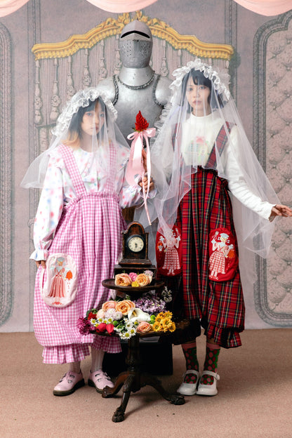 チェックレトロパンツ バルーンサーカス