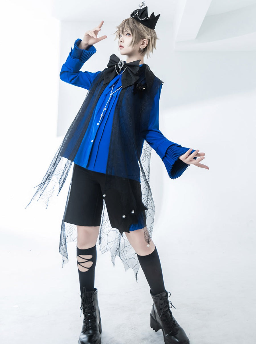 Elegante Prinzen-Krawatte mit Schleife + Hemd und Halbhose