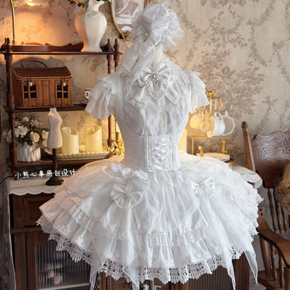 Twin Dream Ember Lolita Bustier JSK Boned Waist