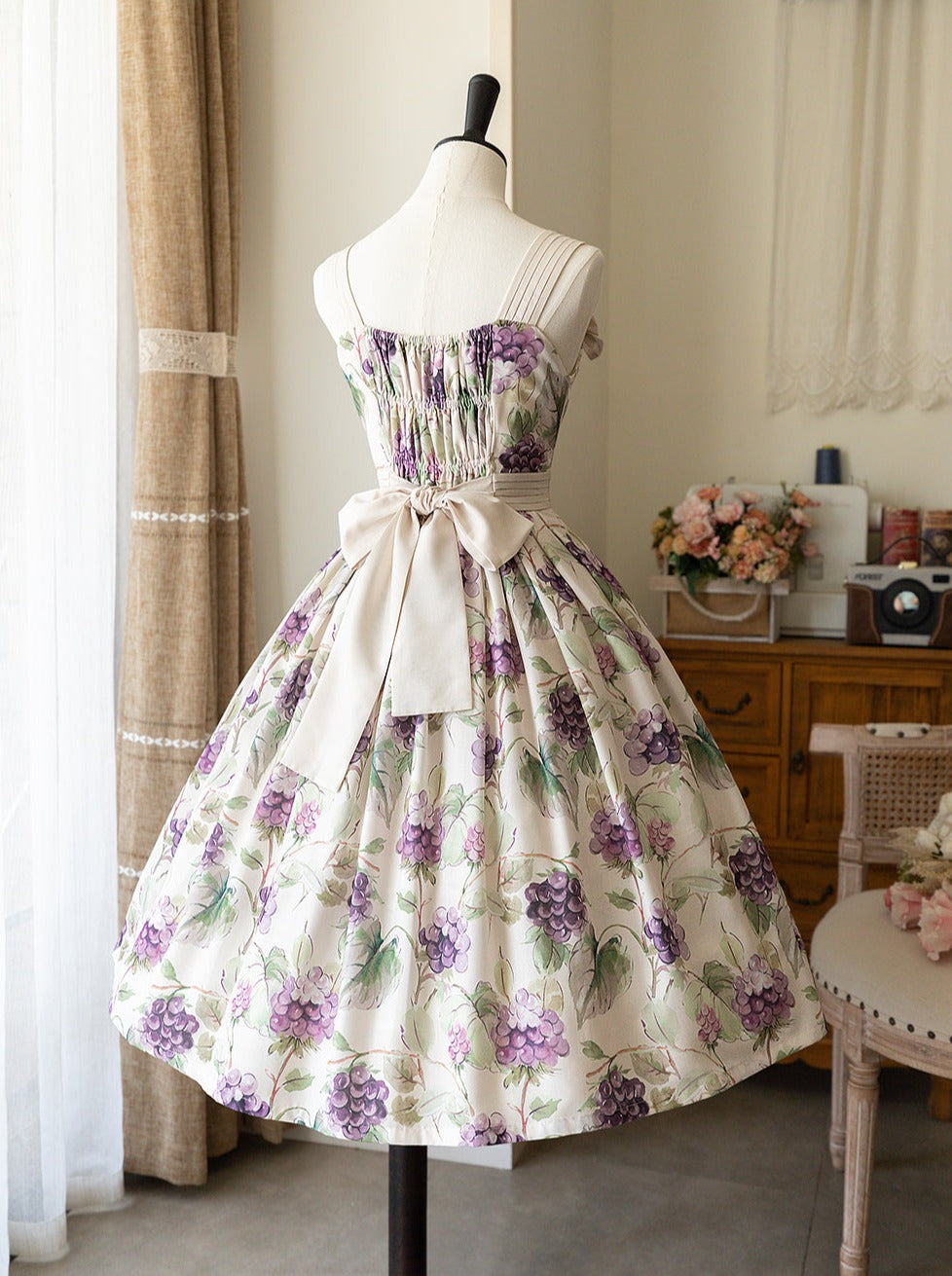 Lolita Blumenkleid Retro