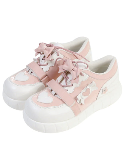 color-matching shoes sports Lolita