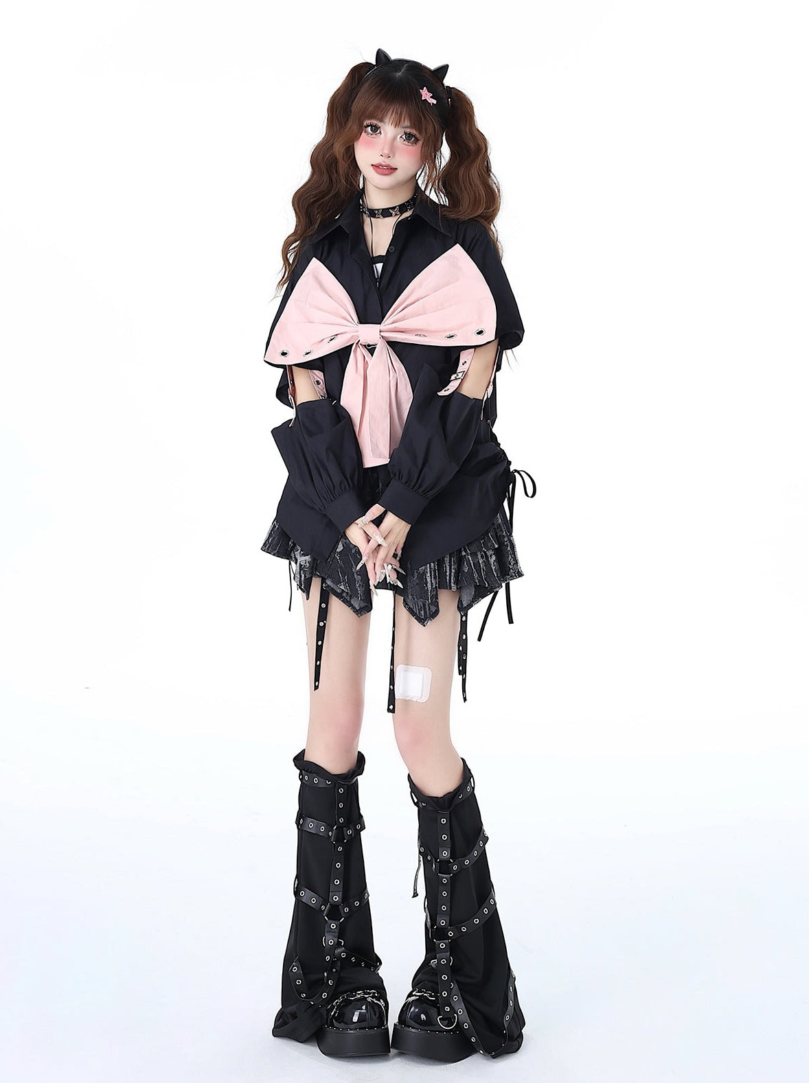 Bow Chic Big Sweet Top Open