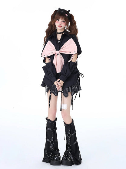 Bow Chic Big Sweet Top Open